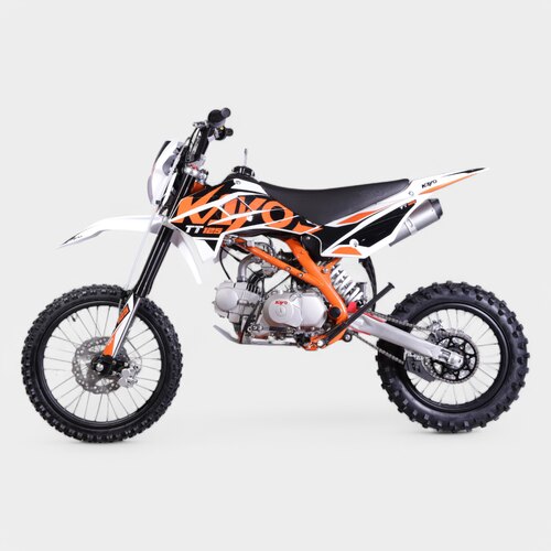 Питбайк KAYO BASIC K125EM 17/14 KRZ (механ.сцепл., эл. стартер 2024 г.)