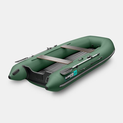 Надувная лодка GLADIATOR E330S зеленый