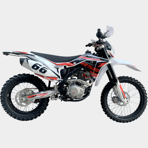Эндуро / кроссовый мотоцикл BSE Z4 Red 66 (015)