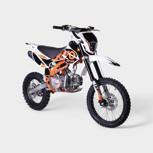 Питбайк KAYO BASIC K125EM 17/14 KRZ (механ.сцепл., эл. стартер 2024 г.)