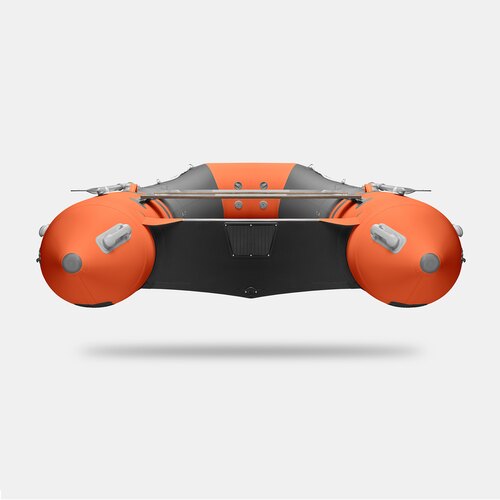 Надувная лодка GLADIATOR B420 оранжево-темносерый
