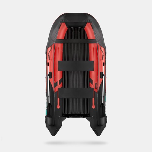 Надувная лодка GLADIATOR E380X красно-черный